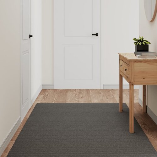 VidaXL Tepih tekač antraciten 100x180 cm Slike