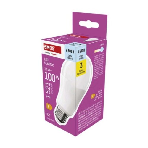 Emos zq5e61 Led sijalica classic a60 13w 1521lm e27 ww ( 3397 ) Slike