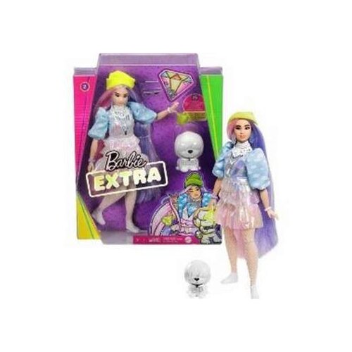 Barbie LUTKA EXTRA LJUBICASTA Cijene