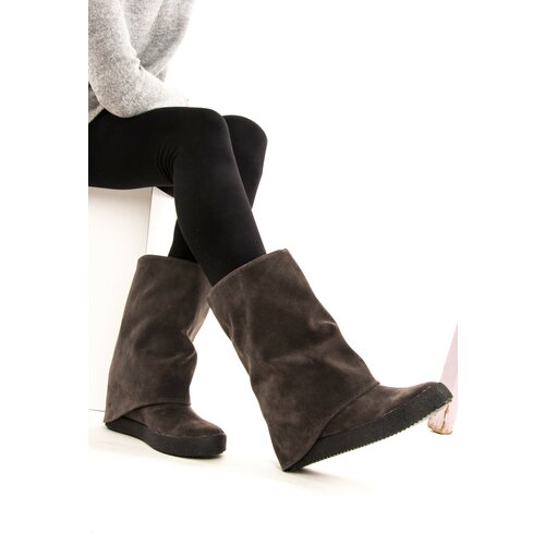 Fox Shoes Women's Gray Boots Cene