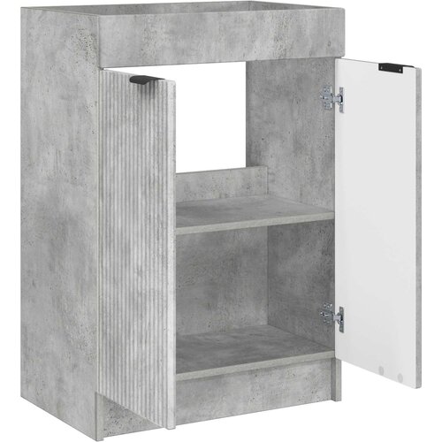  ispod umivaonika Betonska siva 56 x 37,5 x 81 cm Slike