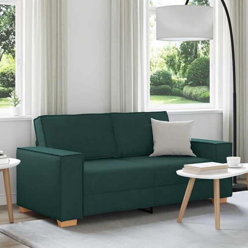  Dvosjed Sofa Tamnozelena 180x78x84 cm Tkanina Cijene