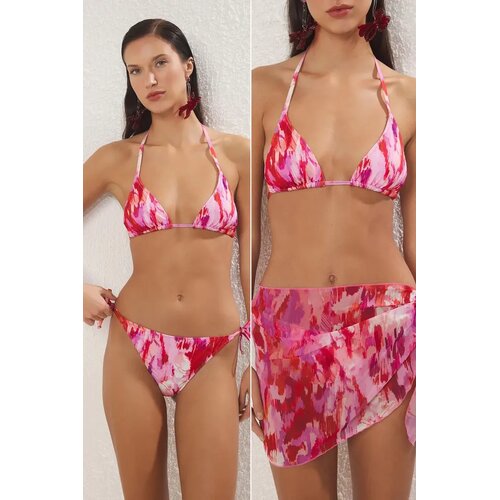 TRENDYOLMILLA Ženski set za plažu Tbess25Js00002, Rozi Slike