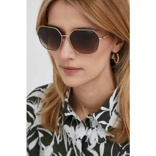 Vogue Sunčane naočale za žene, boja: zlatna