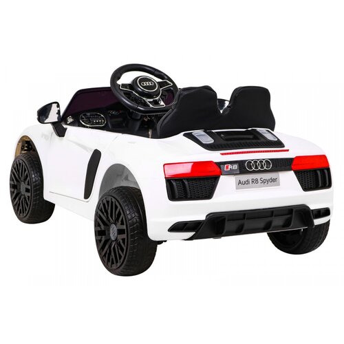  Licencirani auto na akumulator Audi R8 - bijeli Slike