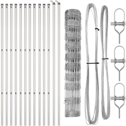  Ograda za polja 1x25 m Galvanizirani čelik Slike