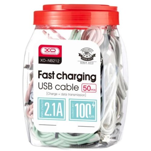  USB kabal XO NB212 USB - USB-Micro 1,0 m 2,1A 50/1 Cijene