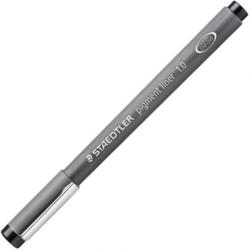  ZA TEHNIČKO CRTANJE 1,0MM PIGMENT LINER STAEDTLER 308 10-9 CRNI Slike