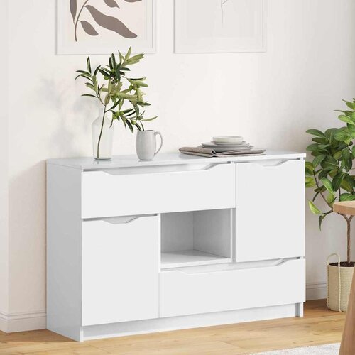  Kreveta Visoki sjaj bijela 100 x 30 x 65,6 Konstruirano drvo Cijene
