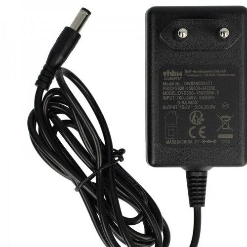 VHBW Polnilec za zvočnik Anker A3390 / Traktor S2, 30W, 15V, 2A Slike