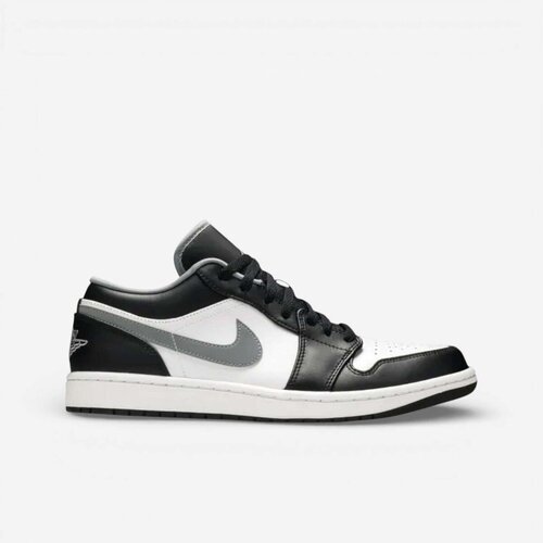 Nike Nizke superge Jordan 1 Low Black White Grey Siva Cene