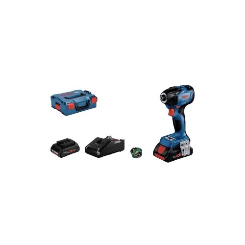 Bosch Professional GDR 18V-210 C 06019J0102 akumulatorski udarni vijačnik 18 V 4.0 Ah Li-Ion vklj. Bluetooth modul\, vklj. 2 akumulatorja\, vklj. polnilnik\, vklj. kovček, (21522805) Cene