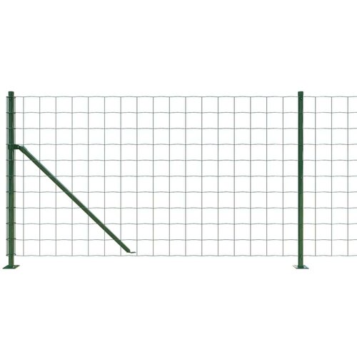  Ograda od žičane mreže s prirubnicom zelena 0 8 x 10 m Slike