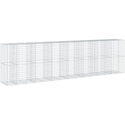  Gabionska ko&amp;scaron;ara s poklopcem 750x100x200 cm pocinčano željezo Slike