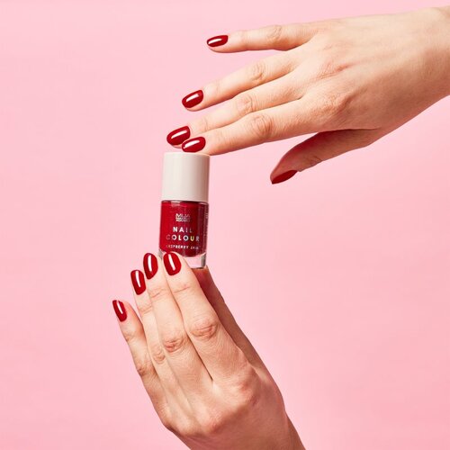 MUA Makeup Academy Nail Colour lak za nohte odtenek Raspberry Jam 10 ml Slike