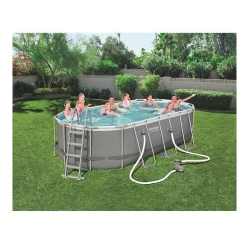 Bestway 56710 BW OVALNI 5,49 m X 2,74 mX 1,22 m Slike