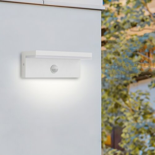  Brilagi -LED spolja&amp;scaron;nja zidna svetiljka sa senzorom TESSI LED/10W/230V bela IP54 Slike