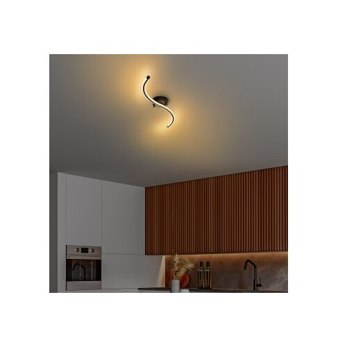 Opviq Črna LED stropna svetilka 10x67 cm Yilan – Cene