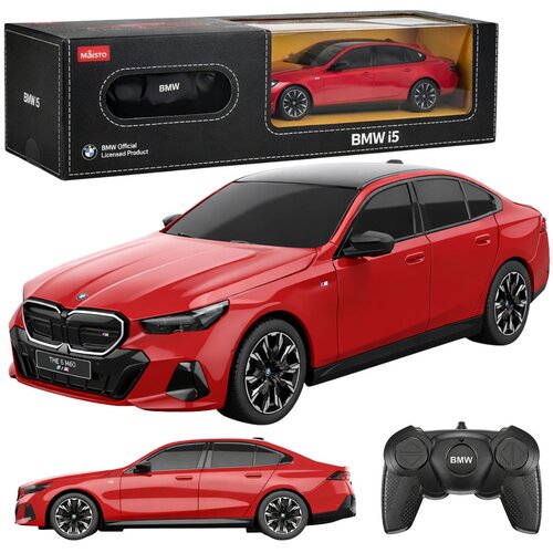  Licencirani auto na daljinsko upravljanje BMW i5 Rastar 1:24 - crveni Cene