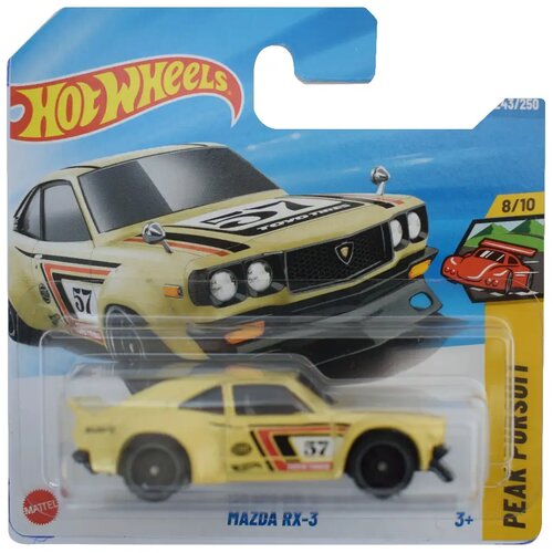 Mattel Hot Wheels: Mazda RX-3 žuti autić 1/64 - Cijene
