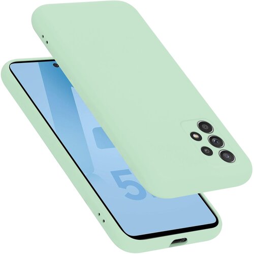 Cadorabo Ohi&scaron;je, združljiv s Samsungom v tekoči svetlo zeleni barvi - za&scaron;čitni pokrov iz fleksibilnega silikona TPU, (20588201) Cene