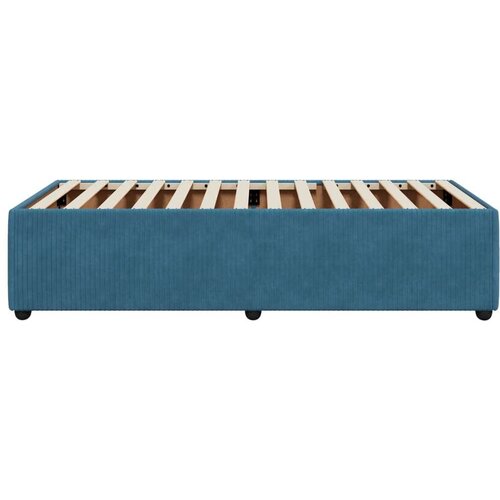 VidaXL Okvir za krevet plavi 90x200 cm bar&amp;scaron;unasti Slike