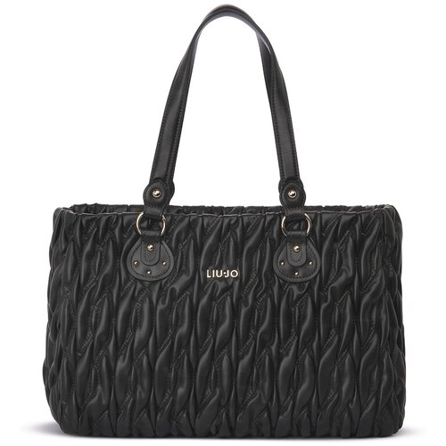Liu Jo Torbe 22222 M TOTE NERO Črna Cene