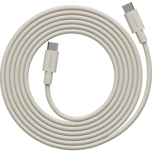 AVOLT Cable 1 USB-C to USB-C - polnilni kabel - Nomad sand Cene