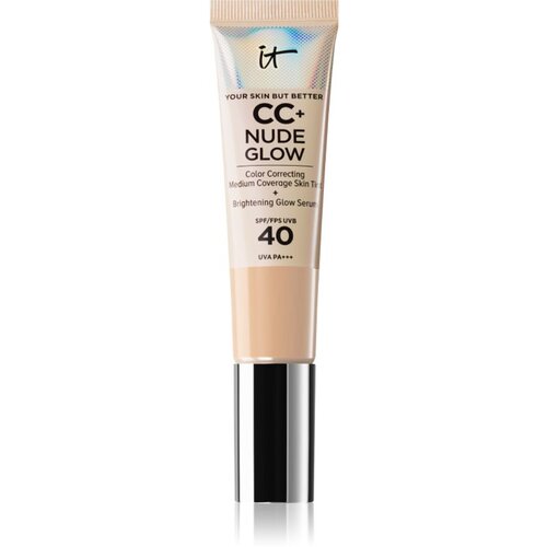 IT Cosmetics Your Skin But Better CC + Nude Glow tekoči puder za posvetlitev kože SPF 40 odtenek Fair 32 ml Slike
