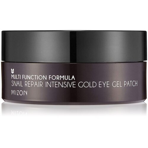 Mizon Multi Function Formula Snail maska za predel okoli oči proti oteklinam in temnim kolobarjem z zlatom 60 x 1.4 g Slike