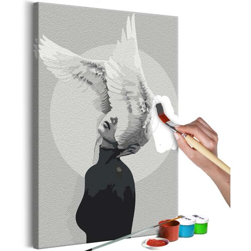  Slika za samostalno slikanje - Woman With Wings 40x60 Cijene