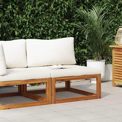  Modularna srednja sofa i krem bijeli jastuci bagremovo drvo Cijene