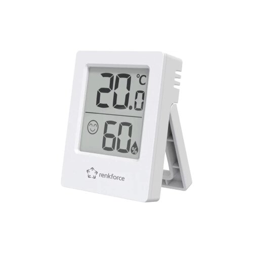 Renkforce RF-6417554 bežični termometar/higrometar bijela Slike