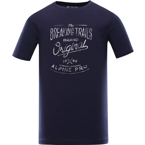Alpine pro Men's cotton T-shirt ZIMIW mood indigo variant pb