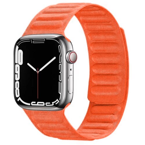  Apple watch magnetic link orange 42/ 44/ 45mm Cene