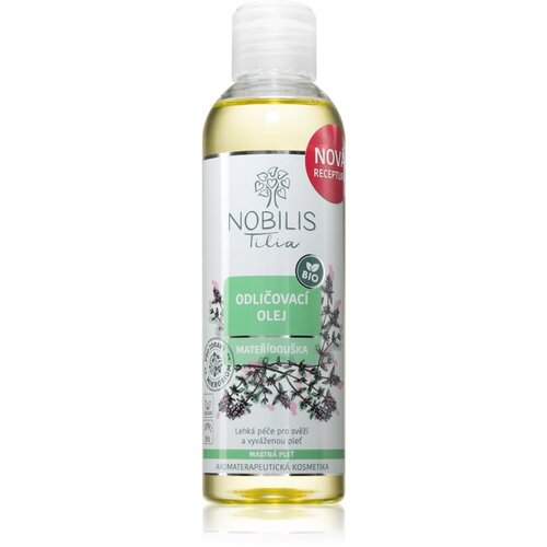 Nobilis Tilia Odličovac&amp;iacute; Olej Mateř&amp;iacute;dou&amp;scaron;ka olje za odstranjevanje ličil za mastno kožo 200 ml Slike