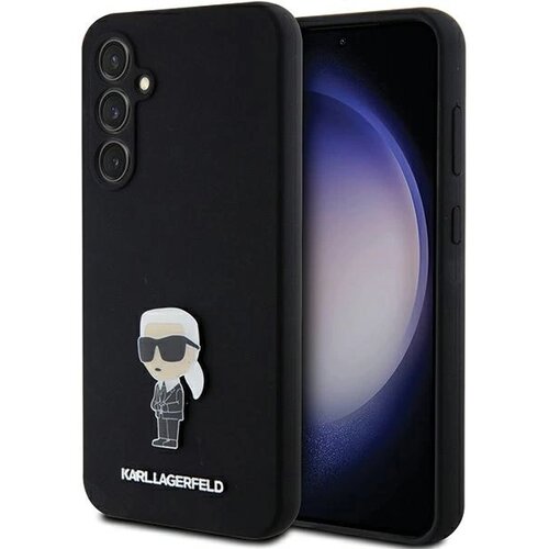 Karl Lagerfeld ETUI SILIKON IKONIK KOVINSKI PIN ZA SAMSUNG GALAXY S23 FE, (21898910) Cene