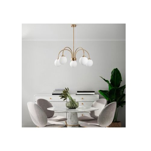 Opviq Luster Sferis-13936, 70cm, IP20, Zlatno-bijela boja Cene