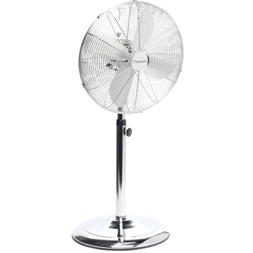 Bestron Stoječi Ventilator 45 cm 50 W Krom Barve, (21222922) Slike