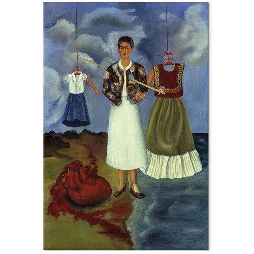  Slika - Frida Kahlo &amp;ndash; Memory (The Heart) 40x60 Premium Print Slike