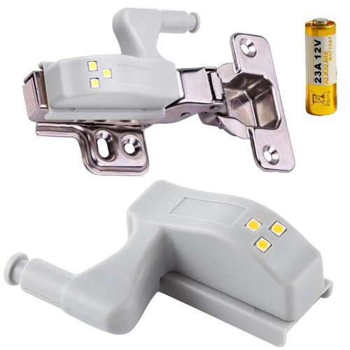  3 SMD svetilka za omarice + baterija 23A Cene