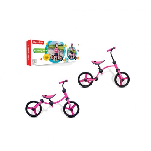  Balansna guralica fisher price ruing bike 2u1 ružičasto crna 24M+ Cijene