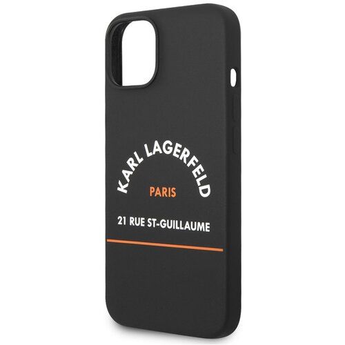 Karl Lagerfeld maska za telefon Hc Silicone RSG iPhone 14 Plus 6.7 crna Slike