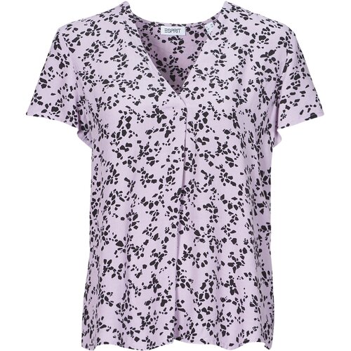 Esprit Topi & Bluze SKI V NECK BLOU Večbarvna Cene