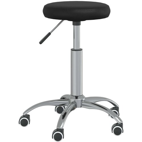 VidaXL masažni stolček umetno usnje črn, (21416950) Slike