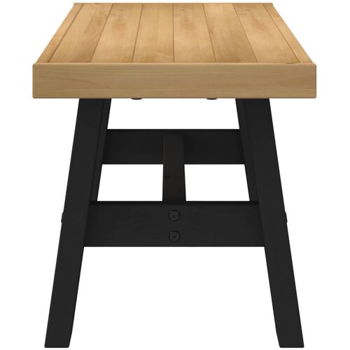  Klupa za blagovanje NOAIN 120 x 41 x 45 cm Masivna borovina Slike