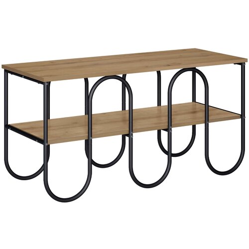  TV stalak 100 x 40 x 50 cm Hrast artisan Konstruirano drvo Slike