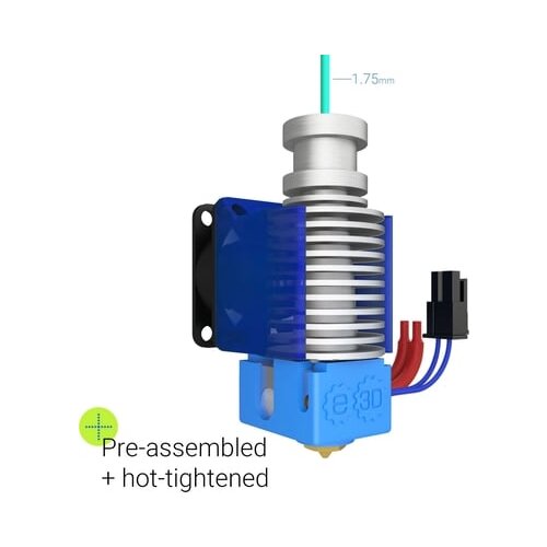 E3D V6 all-metal hotend direct drive - 1,75 mm - 24V predmonitrano Cene