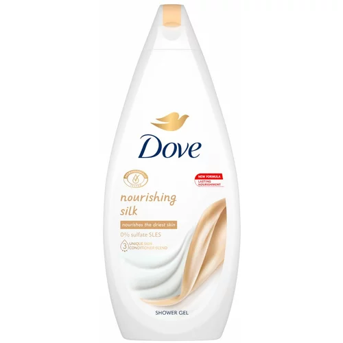 Dove Nourishing Silk hranilni gel za prhanje za nežno in gladko kožo 720 ml
