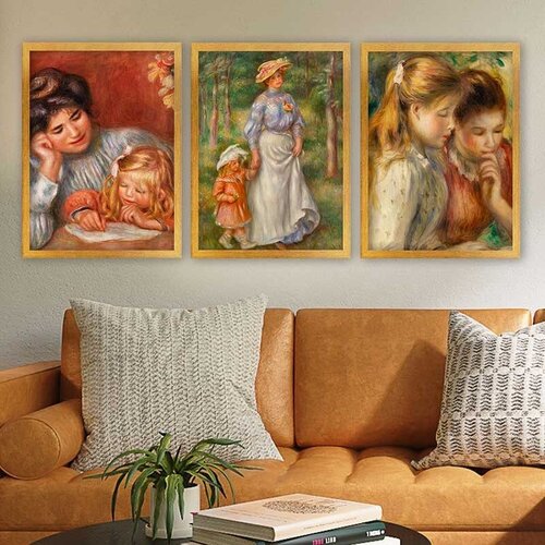 Wallity Set uramljenih slika 3AC_UN3887600, 3 Dela Cene